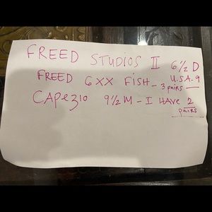 Freed studios II size 9 US, 40 EU, 6.5 D UK